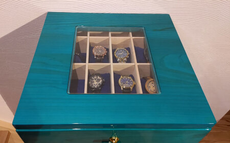 腕時計ケース ジュエル (趣味箱) 7段  ＜kisai-craft＞那珂川市 腕時計ケース 腕時計ケース [GFD003]