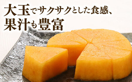 【2026年10月以降発送】柿 秋王 3玉 柿 人気 美味柿 種なし柿[GBX052]