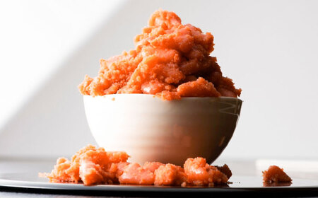 辛子明太子無着色訳あり!(切子)(500g) ＜木村食品＞ 那珂川市[GFR007]