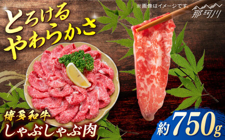 博多和牛　しゃぶしゃぶ　約750g＜一般社団法人地域商社ふるさぽ＞ 那珂川市[GBX072]