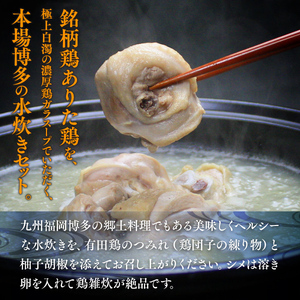 博多水炊き（ありた鶏ぶつ切り・つみれ）セット2～3人前 UX005