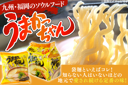 インスタントラーメン うまかっちゃん 5食パック 6ケース 計 30食 [地域商社ふるさぽ 福岡県 宇美町 um40bfw220000] 