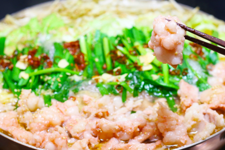 明太子 もつ鍋 訳あり セット 博多 醤油 牛もつ鍋 2人前 辛子明太子 切子 100g 1個 [木村食品 福岡県 宇美町 um40beg040055]