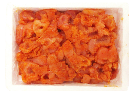 訳あり 明太子 無着色 辛子明太子 切子 1kg [木村食品 福岡県 宇美町 um40beg040004]