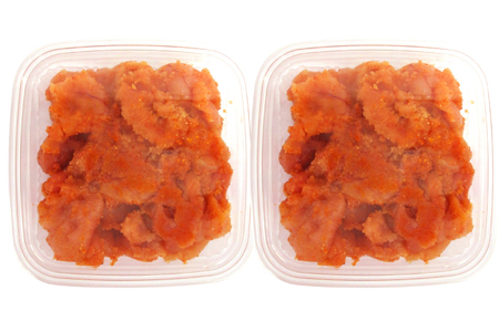 訳あり 明太子 無着色辛子明太子 切子 500g 2個 計1kg [木村食品 福岡県 宇美町 um40beg040001]