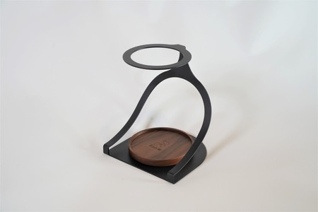 MISERU ドリッパースタンド ブラック ガラスポット ガラスドリッパー セット [リョーユウ工業 福岡県 宇美町 um40azo920011]