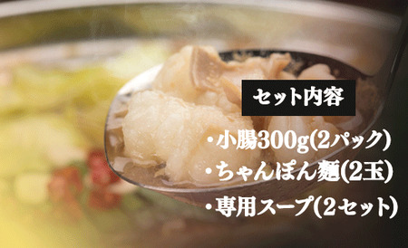 マルト醤油「もつ鍋のつゆ」ともつ鍋、ちゃんぽん麺のセット OZ002