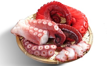 【新型コロナ被害支援】ひだか産 浜ゆでダコ&酢だこセット約2.6kg