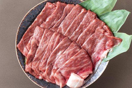 北海道産 黒毛和牛 みついし牛 A5 すき焼き 用 もも肉 500g