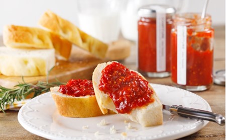 有機栽培ミニトマト アイコ のコンフィチュール2本セット 北海道新ひだか町 ふるさと納税サイト ふるなび