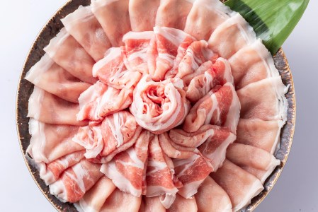 北海道産 豚肉 しゃぶしゃぶ 3種 ロース バラ 肩ロース 計 1.8kg (各300g×2パック)