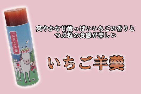 元祖 三石羊羹 いちご羊羹 いちごお試し 計 3種 ( 丸筒 3種 5本 ) セット
