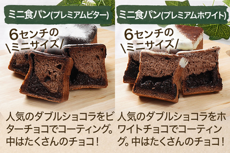 ミニ食パン チョコレートの詰め合わせ 4種12個入 チョコ チョコパン ココア クリーム チョコチップ 手のひらサイズ チョコ好き 食べ比べ 食パン 冷凍 冷凍パン キューブ【旬感冷凍食パンパン・デマンド】