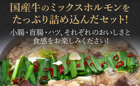 国産牛もつ鍋(辛味噌味) 工場直販 たっぷり8～10人前 お取り寄せグルメ お取り寄せ 福岡 お土産 九州 福岡土産 取り寄せ グルメ 福岡県