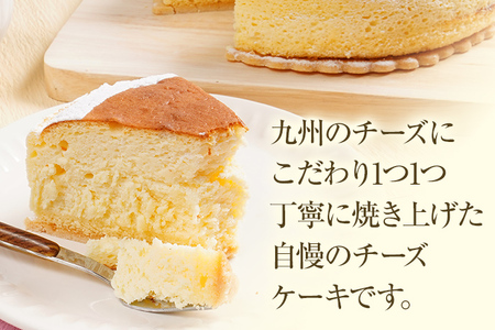 九州チーズケーキ 550g 1ホール(約18cm) Rothenburg スフレチーズケーキ 九州限定のチーズ フランス産発酵乳 クッキー ふわふわ しっとり 爽やか おやつ デザート ティータイム スイーツ ケーキ