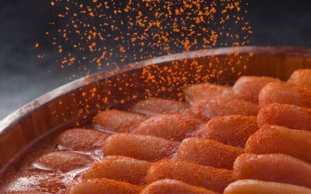 ZI113.【希少国産】北海道産近海子使用・辛口辛子明太子1本物120g