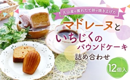 マドレーヌといちじくのパウンドケーキ 詰め合わせ 12個 セット