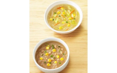 【6回定期便】 昭和41年創業 ダイショーの『スープはるさめ 鶏しお&とんこつしょうゆ』60食セット
