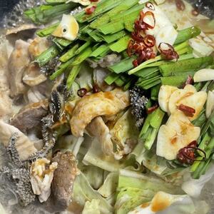 刺し2種【センマイ、ミノ】＆国産牛ホルモン鍋セット 約250g×1パック(1パック2～3人前)【配送不可地域：離島】【1378566】