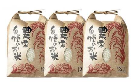 【令和5年産】「廣渡さんちのお米」食べくらべ三種セット 6kg 精米