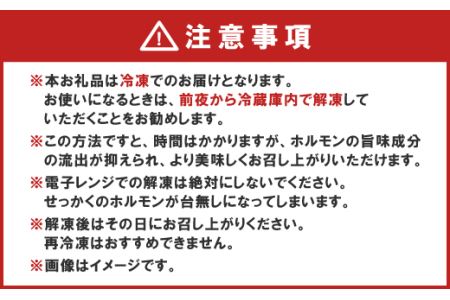 岡垣 ホルモン 800g (旨辛タレ付) 冷凍