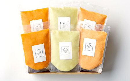 【定期便3回】 ぶどうの樹 シェフ 特製 スープ セット 6食 3種