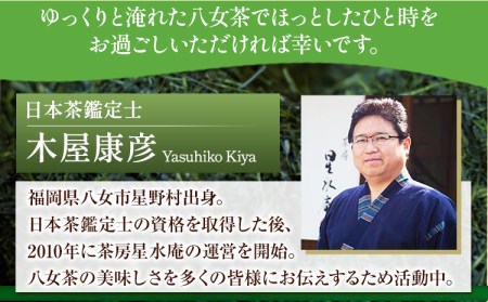 芳友園の煎茶詰合せA 煎茶 2種 各130g×2缶 株式会社木屋芳友園《30日以内に出荷予定(土日祝除く)》 緑茶 日本茶 お茶 茶 煎茶 八女茶 福岡県   