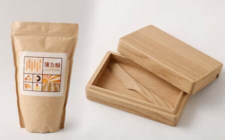 小麦粉とバターとバターケース【D13】