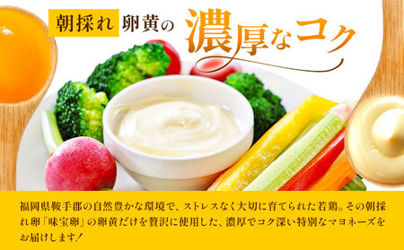 味宝卵使用 卵黄のみ たまご屋さんの濃厚 マヨネーズ 300g 3本 野上養鶏場《60日以内に出荷予定(土日祝除く)》福岡県 鞍手町 味宝卵 卵黄 濃厚 マヨネーズ マヨ サラダ ディップ トースト 万能 調味料