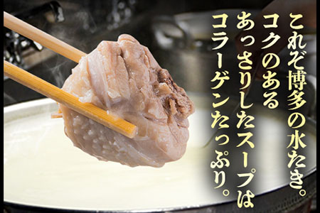 いろはの水炊きセット 1~2人前＆明太子 300g 株式会社いろは《30日以内に出荷予定(土日祝除く)》福岡県 