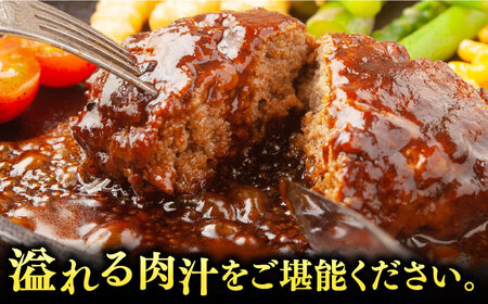 【溢れる肉汁！】お肉屋さんの手ごね 特上 博多和牛 ハンバーグ 10個 桂川町/株式会社 MEAT PLUS [ADAQ020] ハンバーグ 手作りハンバーグ 牛 和牛 冷凍