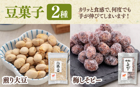 おつまみ5種バラエティパック（いか3種、豆菓子2種） 桂川町/株式会社福六[ADAM050] 9000 9000円い　か イカ おつまみ するめ あたりめ 酒 豆菓子