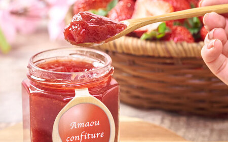 【2026年4月以降発送】福岡産あまおうジャム180g×3個 桂川町/南国フルーツ株式会社 [ADBW018] ジャム いちごジャム フルーツジャム あまおうジャム