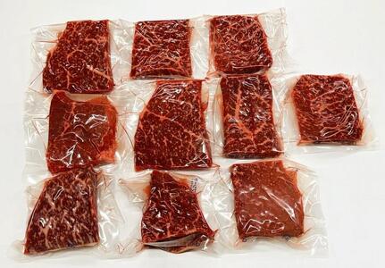 【A4～A5】博多和牛モモステーキ 約1kg(100g×10P)