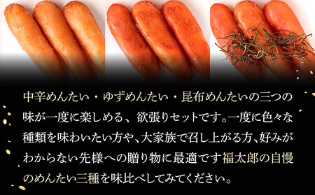 【博多 福太郎】めんたい三昧(100g×3)