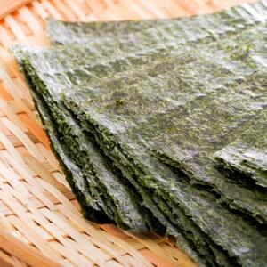 【定期便3回】初摘み新海苔　焼海苔１０袋セット　全形５枚×１０袋　有明のり