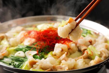 【定期便全6回】訳あり!博多味噌もつ鍋2人前と辛子明太子(切子)1個セット