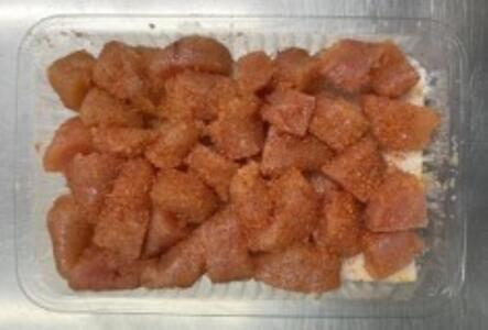 【定期便全6回】稲石　無着色辛子明太子ひとくちカット　300ｇ