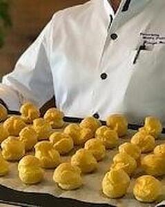 ペットフード(犬のおやつ) 米粉のシュークリーム 4個入り