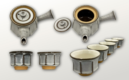 【要窯】面取り茶器セット FK1