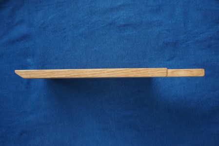 H5　東峰木人作-楢のカッティングボードM（ナラ）長さ31.5cm×幅15cm