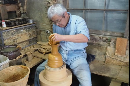 H25 小石原焼飛鉋三寸深皿5枚セット(金丸窯)直径約9cm | 福岡県東峰村