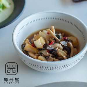 小石原焼 カネハ窯 飛び鉋中鉢(シンプル) AA46