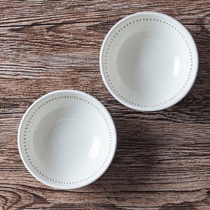 小石原焼 カネハ窯 飛び鉋中鉢セット(シンプル) AA88