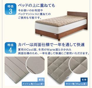 エアウィーヴ 四季布団 ( シングル サイズ ) 洗える 敷布団 敷き布団 四季 敷き 布団 マットレス パッド ベッド 洗濯できる シングル 収納 コンパクト マットレスパッド airweave おすすめ エアウィーブ