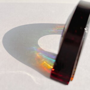 ガラス 虹のオブジェ 《ガラス製・ビビッド・M》 インテリア