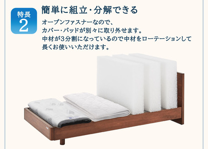 エアウィーヴ ベッドマットレス S04 ダブル 寝具ベッド サイズ セミダブル ダブル クイーン オールシーズン対応 ぐっすり ホテル 安眠 健康 高反発 腰 肩 熟睡 寝具 寝心地 新生活 洗える 送料無料 体圧分散 大人気 日本製 国産  人気 妊婦 赤ちゃん