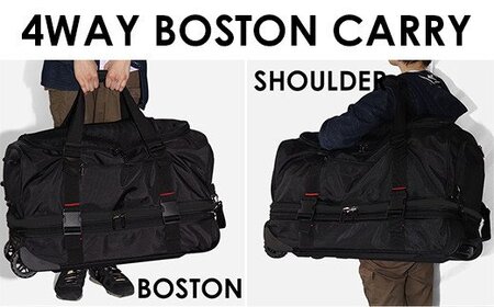プロエボ　3WAY BOSTON CARRY ボストンキャリー　ブラック×レッド Amazon | [プロエボ] 3WAY BOSTON CARRY 大容量 ボストン