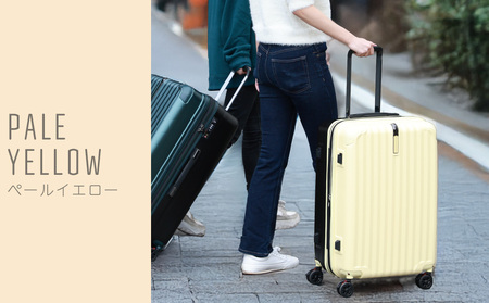 スーツケース キャリー  LMサイズ(エンボス/ペールイエロー) [PROEVO] [10003S] AY346 