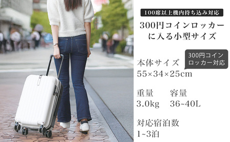 スーツケース キャリー  Sサイズ(エンボス/ペールイエロー) [PROEVO] [10002S] AY339